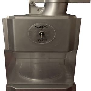 Snow cone machine heavy duty awesome! Have syrups too if wanted